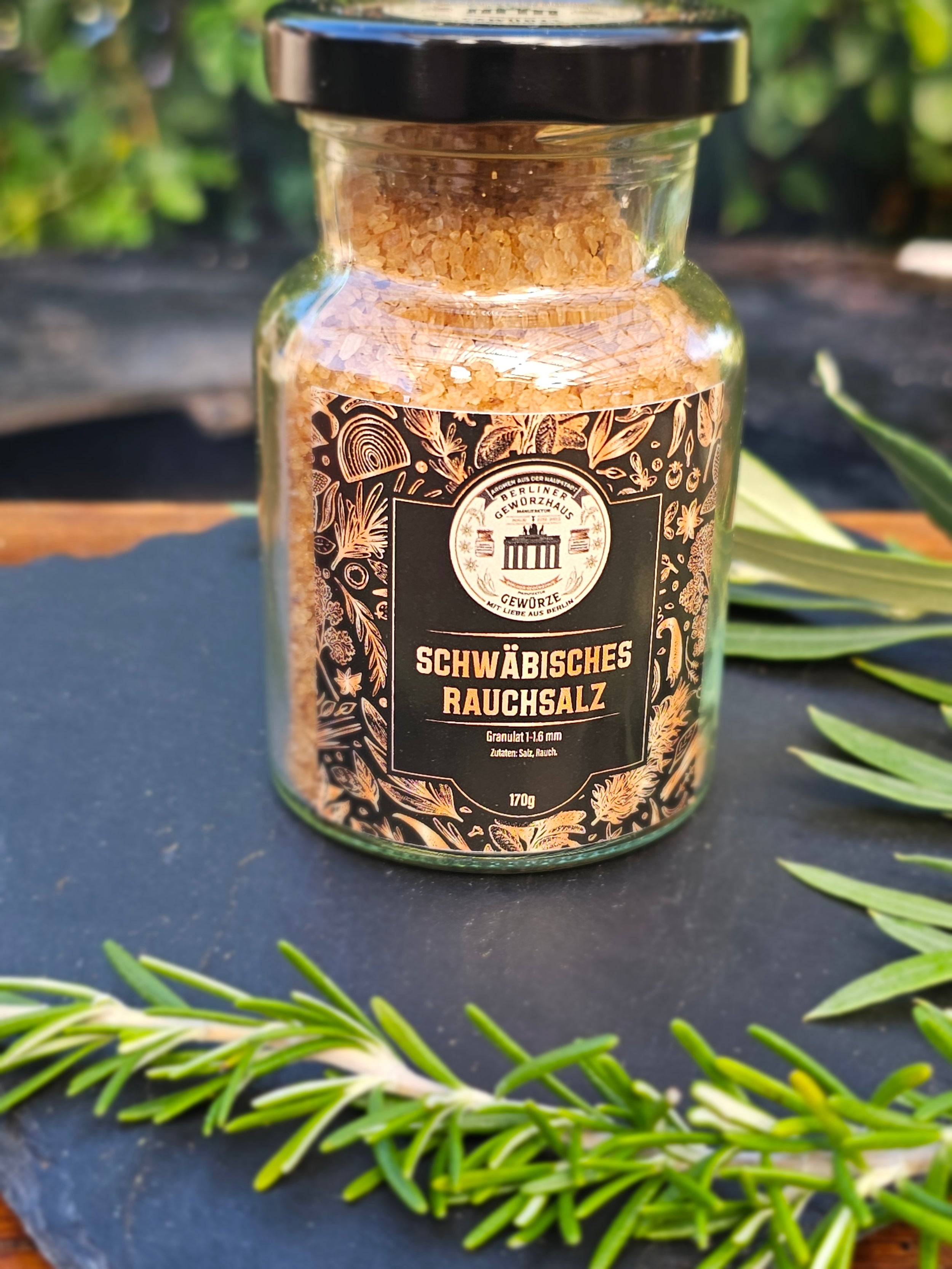 Schwäbisches Rauchsalz  1-1.6 mm 170g
