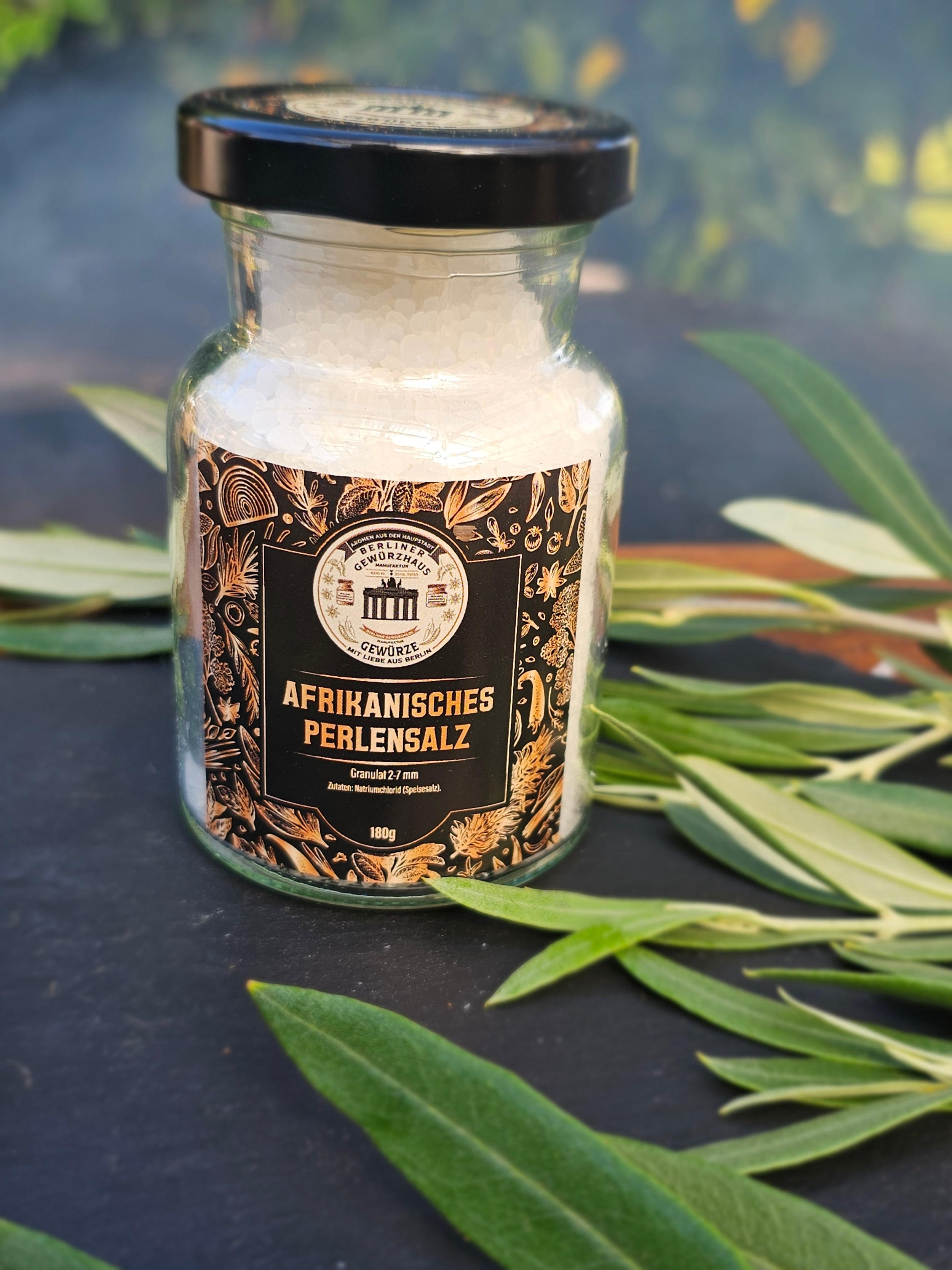 "Afrikanisches Perlensalz  2-7 mm" 180g