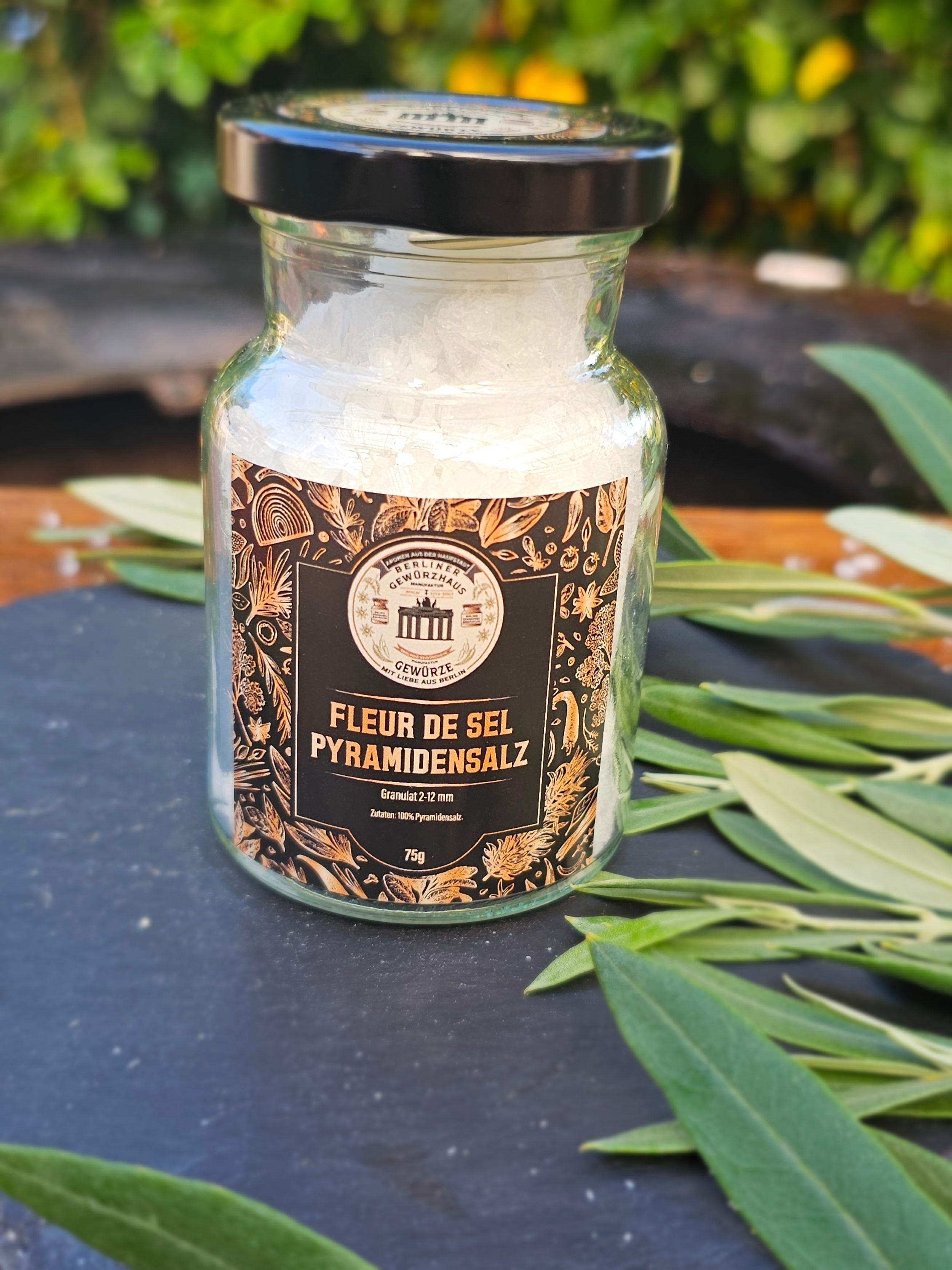 Fleur de Sel  Pyramidensalz 2-12 mm 75g