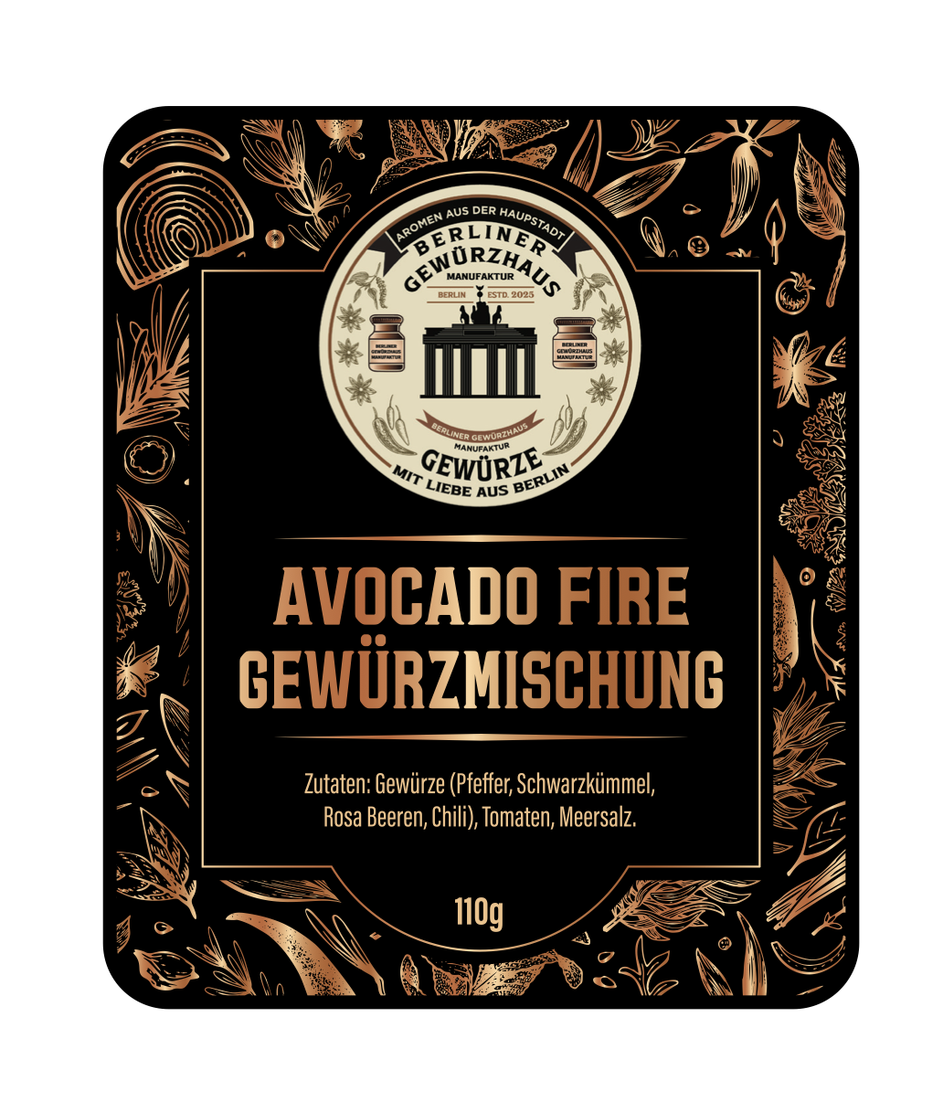 Avocado Fire Gewürzmischung 100g
