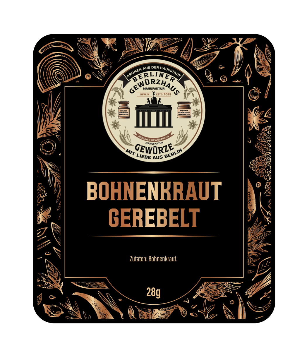 Bohnenkraut gerebelt 28g
