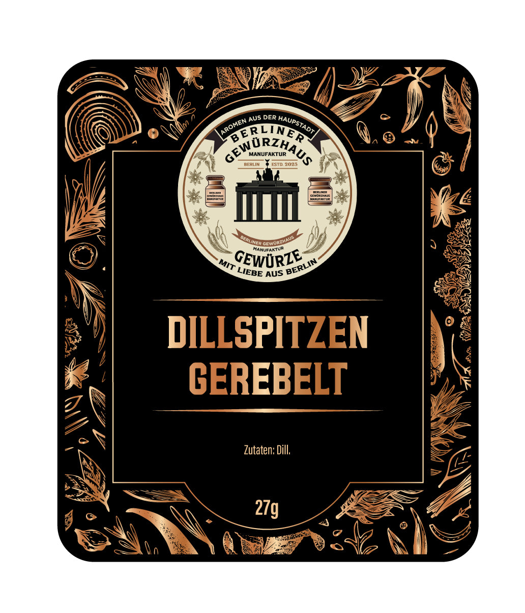 Dillspitzen gerebelt 27g