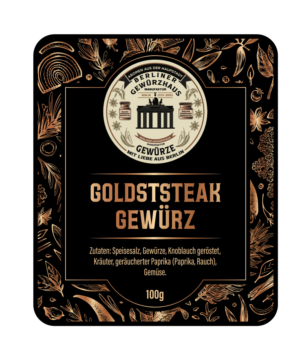 Goldststeak Gewürz 100g