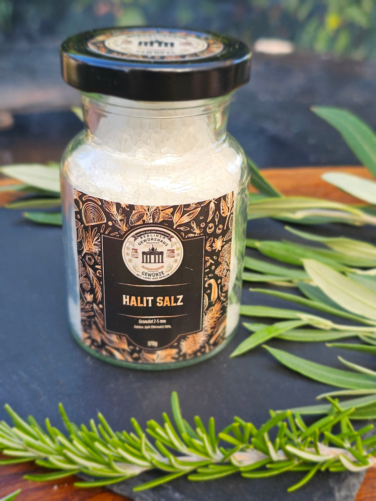 Halit Salz Granulat 2–5 mm 170g - Berliner-Gewürzhaus-Manufaktur 