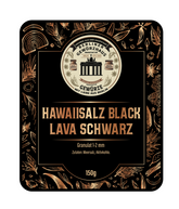 Hawaisalz Black Lava  Schwarz 1-2 mm 150g - Berliner-Gewürzhaus-Manufaktur 