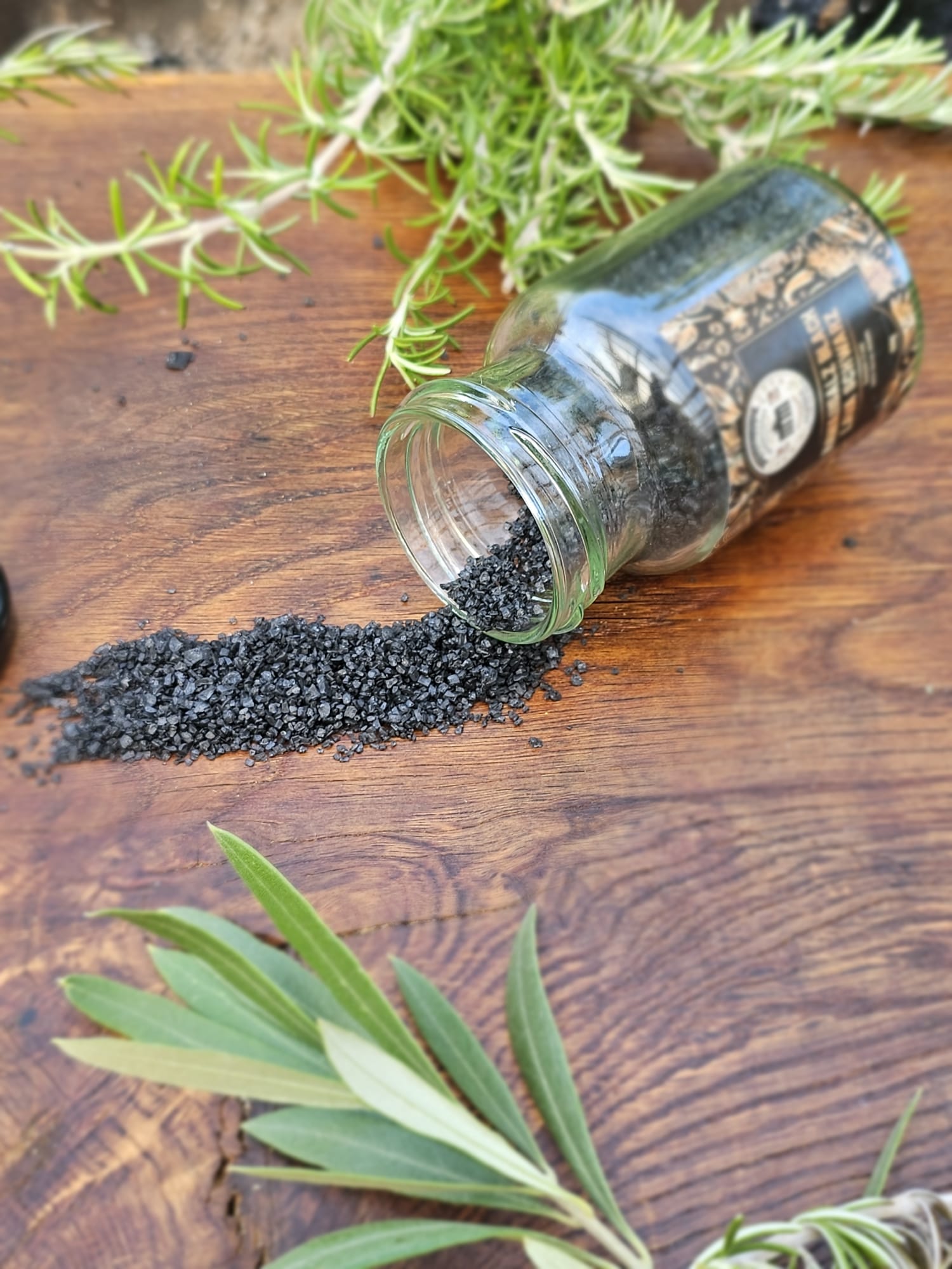 Hawaisalz Black Lava  Schwarz 1-2 mm 150g - Berliner-Gewürzhaus-Manufaktur 