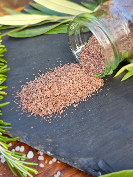 Kala Namak Salz Fein  0.3-0.5 mm 150g - Berliner-Gewürzhaus-Manufaktur 