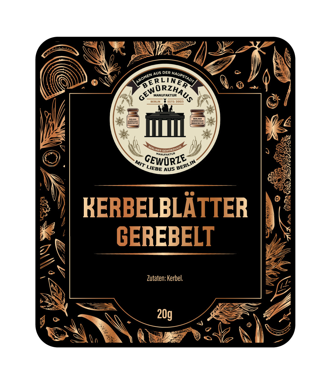 Kerbelblätter gerebelt 20g