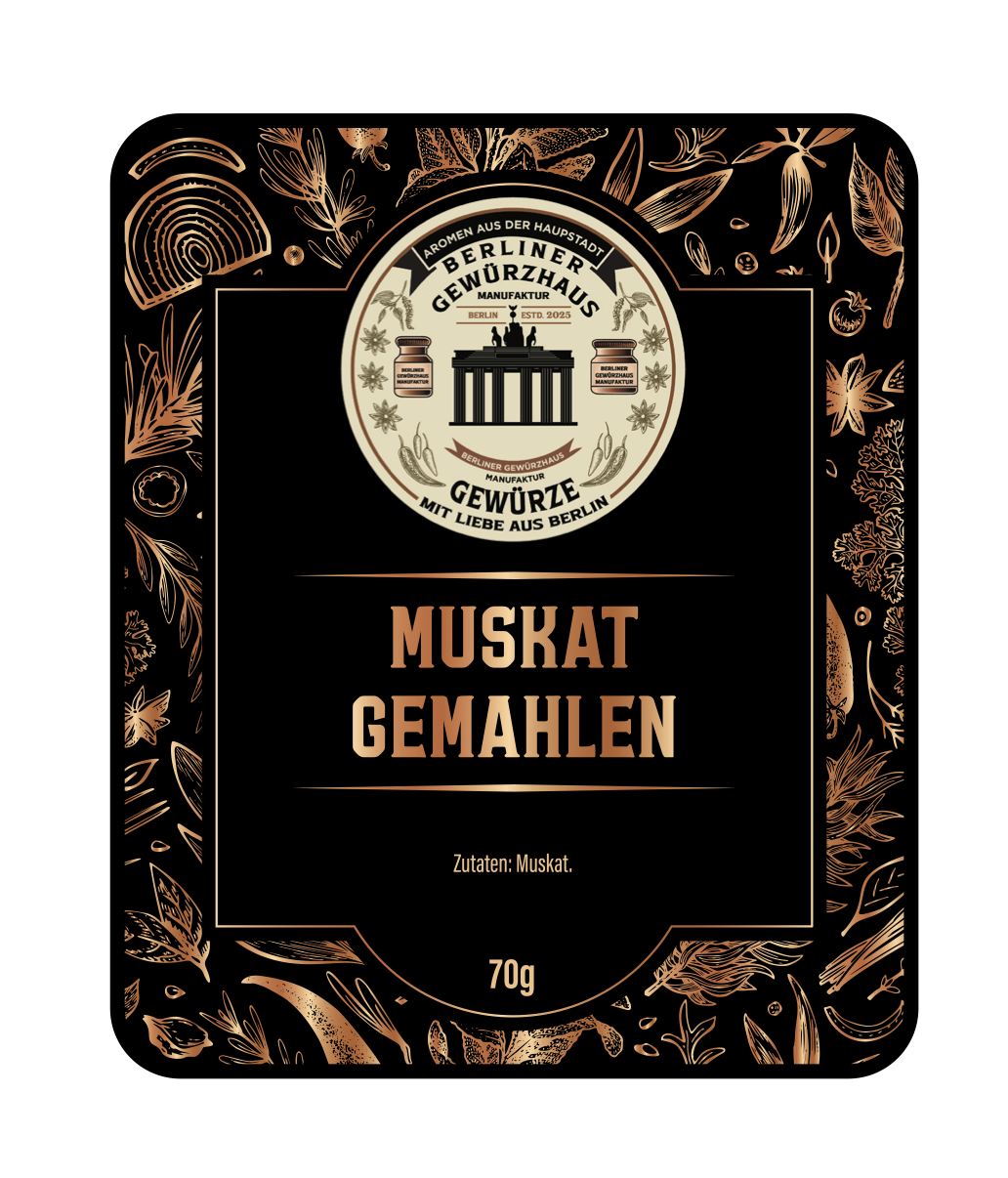 Muskat gemahlen 70g