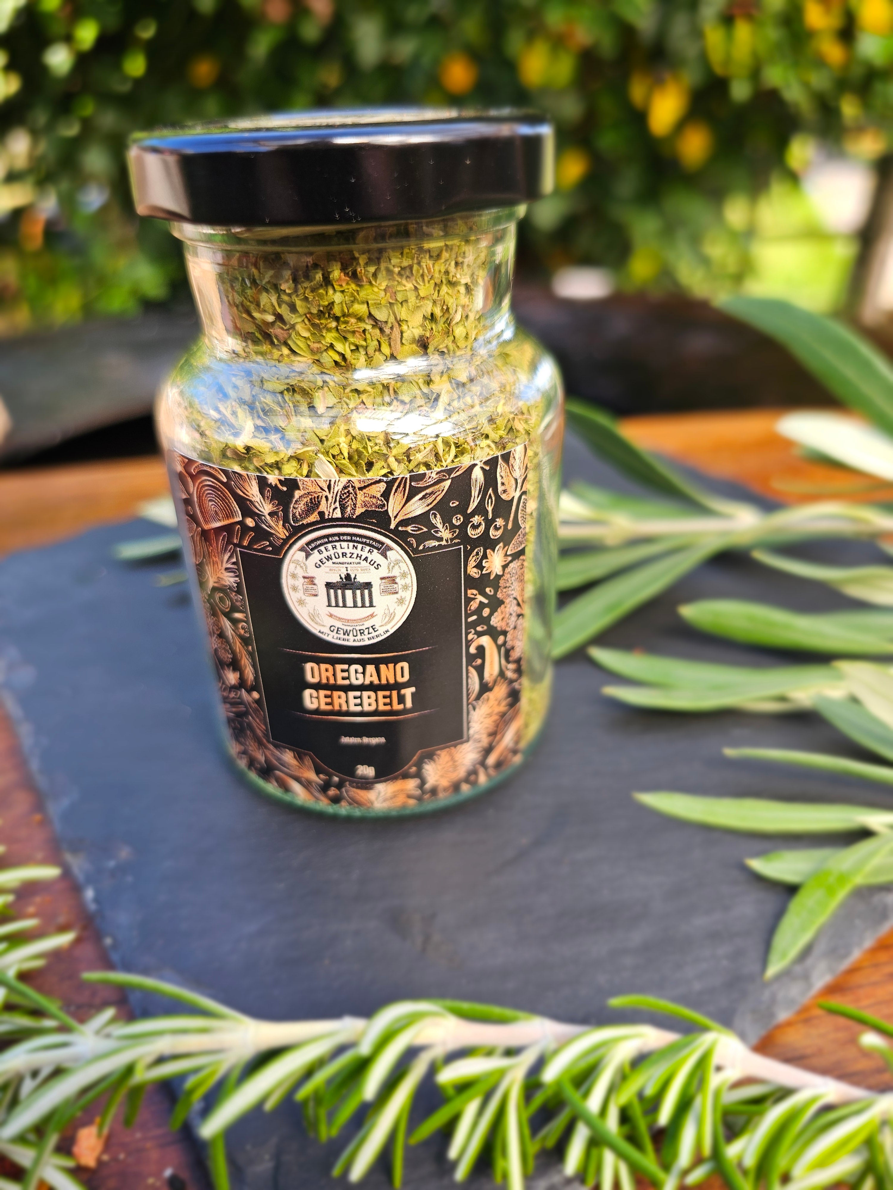 Oregano gerebelt 20g - Berliner-Gewürzhaus-Manufaktur 