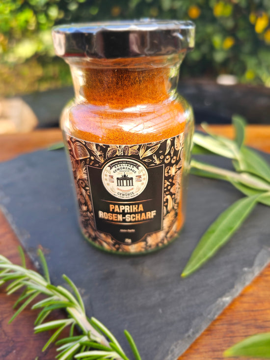 Paprika Rosen-Scharf 75g - Berliner-Gewürzhaus-Manufaktur 