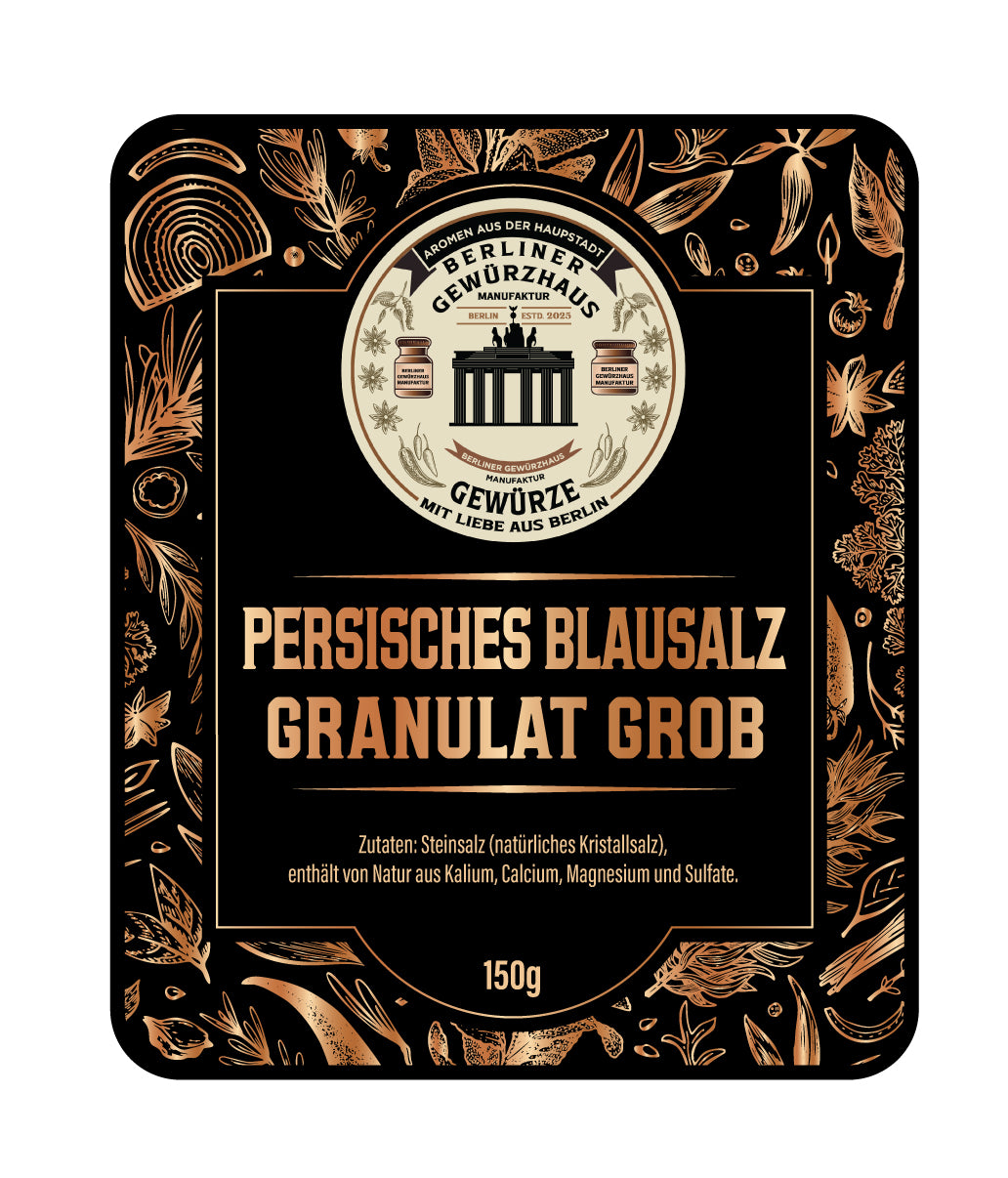 Persisches Blausalz Granulat Grob 150g