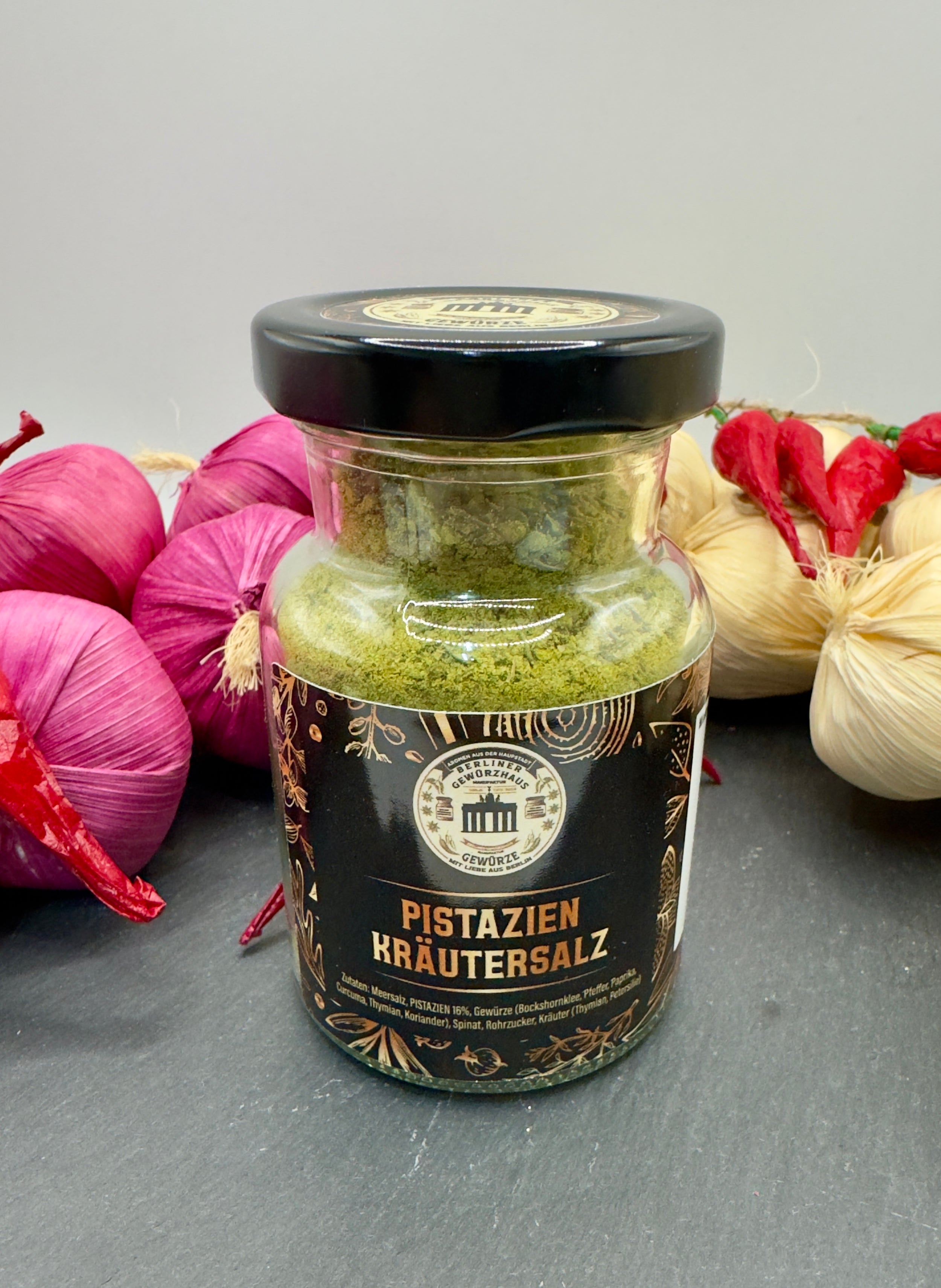 Pistazien Gewürzsalz 120g - Berliner-Gewürzhaus-Manufaktur 