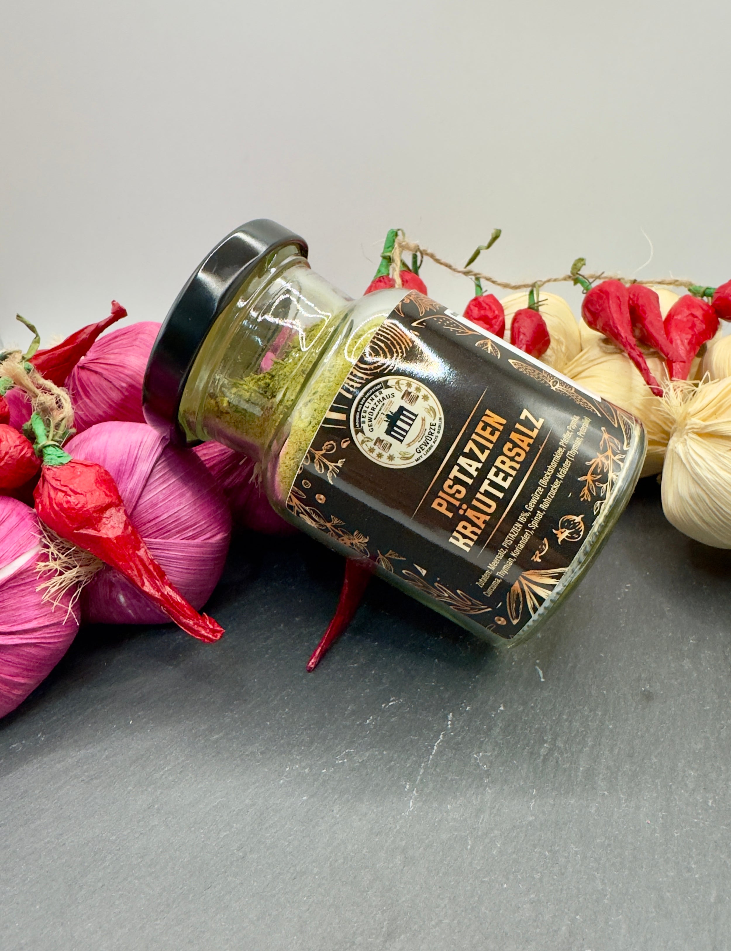 Pistazien Gewürzsalz 120g - Berliner-Gewürzhaus-Manufaktur 