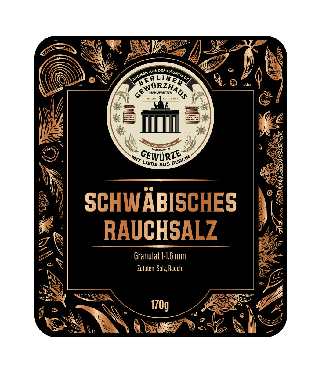 Schwäbisches Rauchsalz  1-1.6 mm 170g