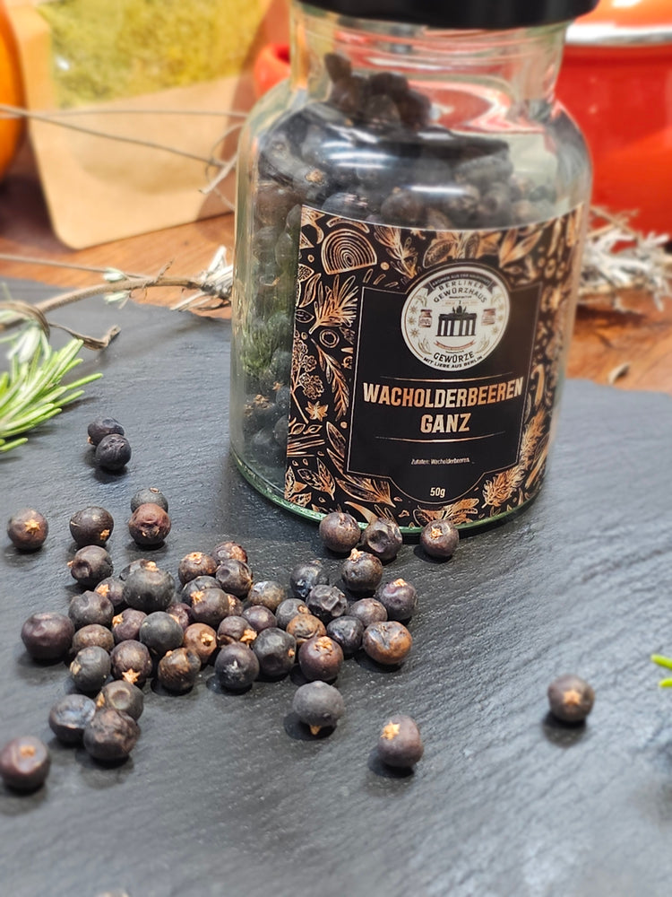 Wacholderbeeren ganz 50g - Berliner-Gewürzhaus-Manufaktur 