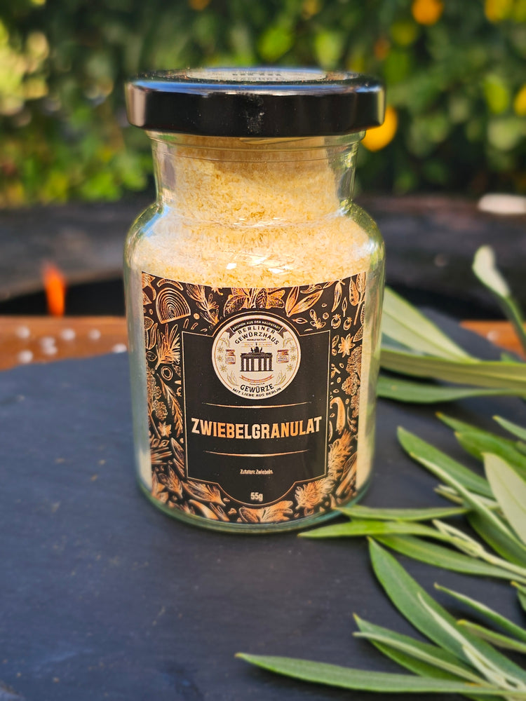 Zwiebelgranulat 55g - Berliner-Gewürzhaus-Manufaktur 